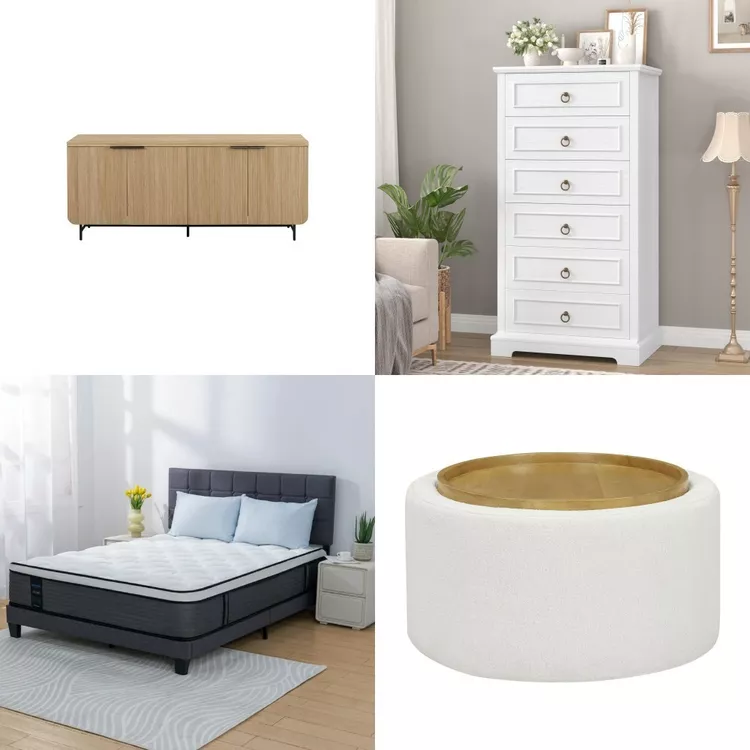 Buy 1 Pallet - 9 Pcs - Dining Room & Kitchen, Bedroom - Brand New Buy 1 Pallet - 9 Pcs - Dining Room & Kitchen, Bedroom - Brand New