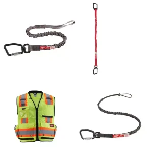 Buy 1 Parcel Box - 49 Pcs - Safety Clothing & Equipment - Conditionally Assessed Milwaukee Tools