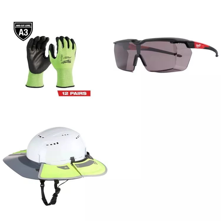 Buy Parcel Box - 16 Pcs - Safety Clothing & Equipment - Conditionally Assessed Milwaukee Tools Buy Parcel Box - 16 Pcs - Safety Clothing & Equipment - Conditionally Assessed Milwaukee Tools